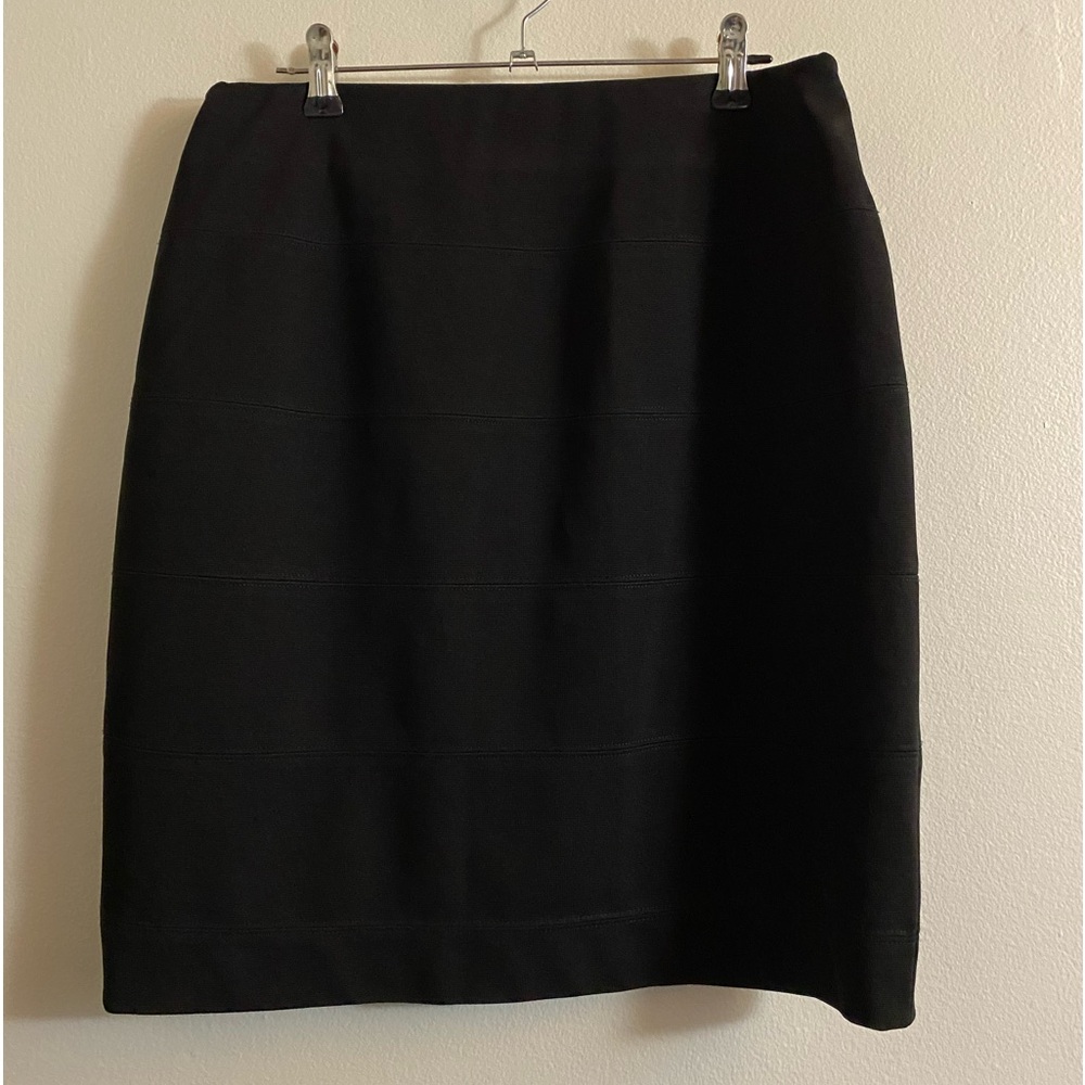 Alfani 2 pencil skirts one black one red stretchy size Small